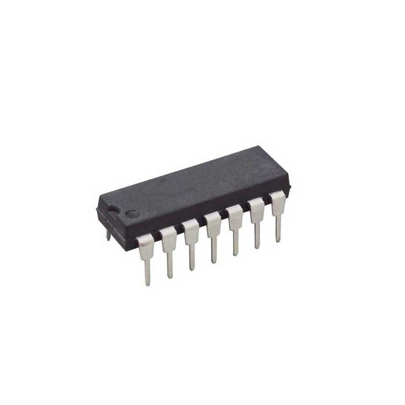 آی‌سی 74HC02 چهار گیت NOR دو ورودی پکیج DIP-14