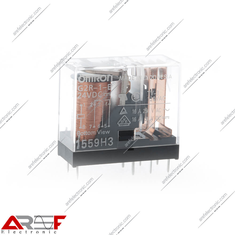 رله امرن مدل G2R-1-E – 24V | 8PIN | 16A