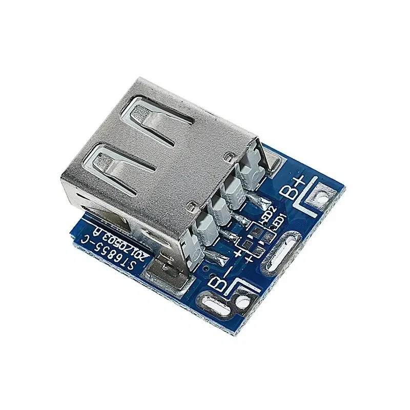 برد پاور بانک (بند انگشتی) ورودی 5V 1.2A با خروجی 5V 1A