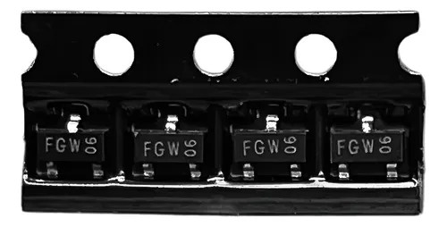 ترانزیستور SMD نوع NPN با پکیج Transistor BCV47 (FG) SOT-23