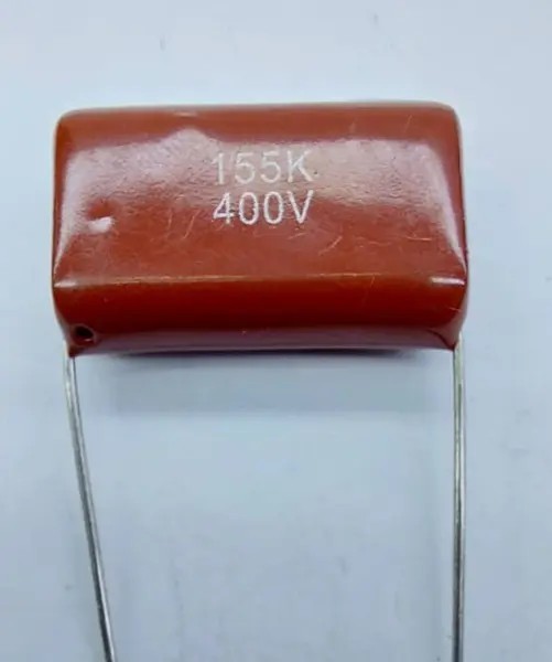 POLYESTER CAPACITOR 155K 1.5UF 400V P=25mm