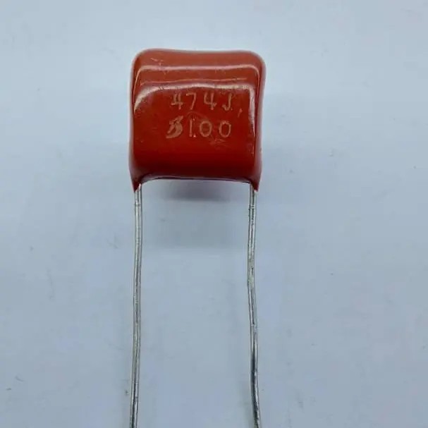 POLYESTER CAPACITOR 474J 470NF 100V P=8mm