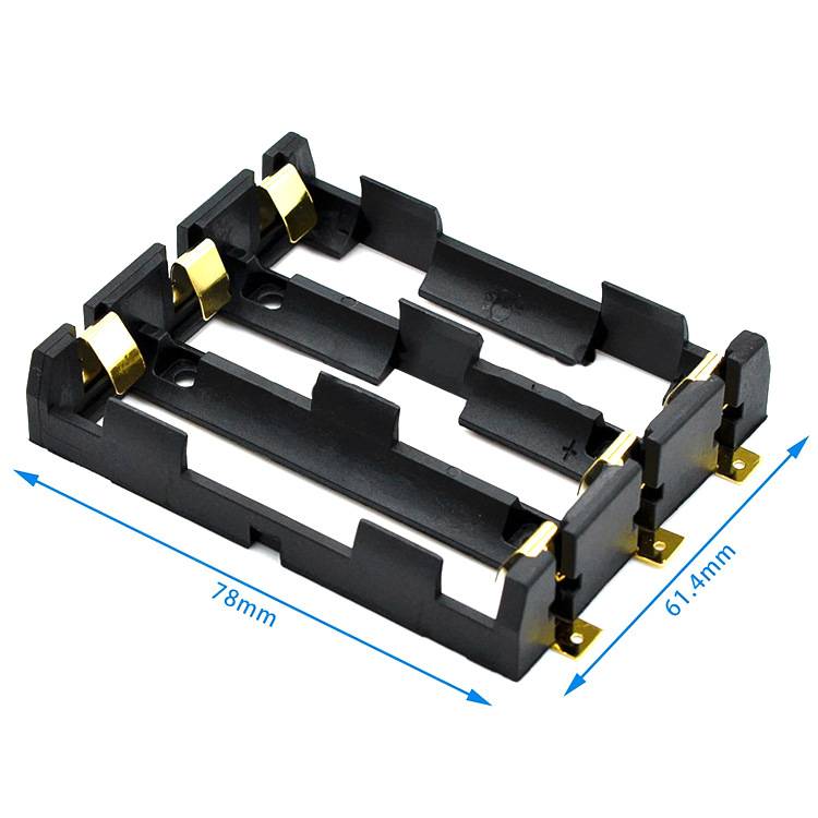 جاباتری سه تایی SMD باتری های لیتیوم یون 3.7V سایز 18650 کدکالا672