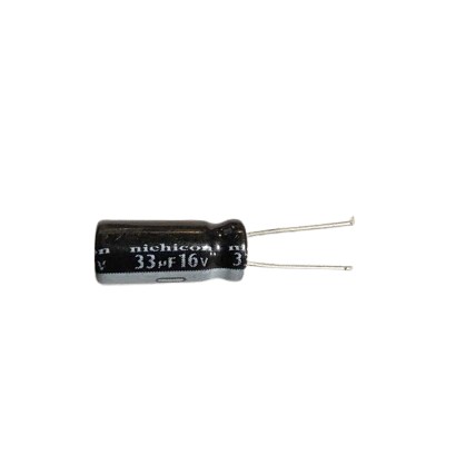 خازن الکترولیت 33uF-16V 105C 5*11 NICHICON