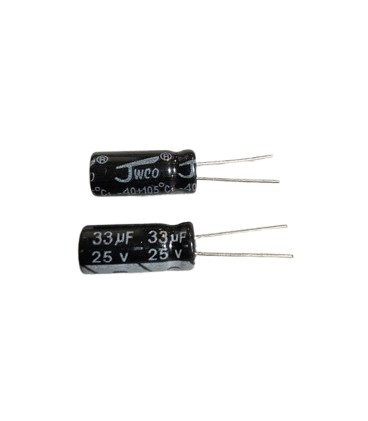 خازن الکترولیت 33uF-25V 105C 5*11 JWCO