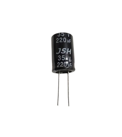 خازن الکترولیت 220uF-35V 105C 8*12 JSH