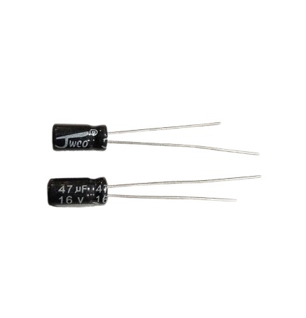 خازن الکترولیت 47uF-16V 105C 4*8 JWCO