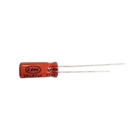 خازن الکترولیت 47uF-25V 105C 5*11 LSHC