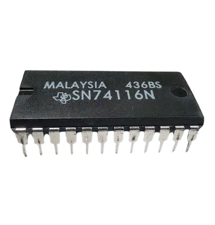 آی سی SN74116N DIP-24 TEXAS MALAYSIA