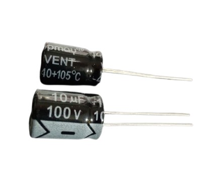 خازن الکترولیت 10uF-100V 105C 10*12 20%