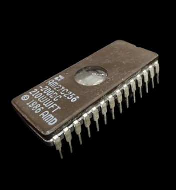 آی سی سرامیکی AM27C256-200DC DIP-28PIN AMD MALAYSIA