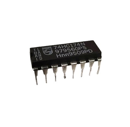 آی سی 74HC174N DIP-16PIN PHILIPS THAILAND