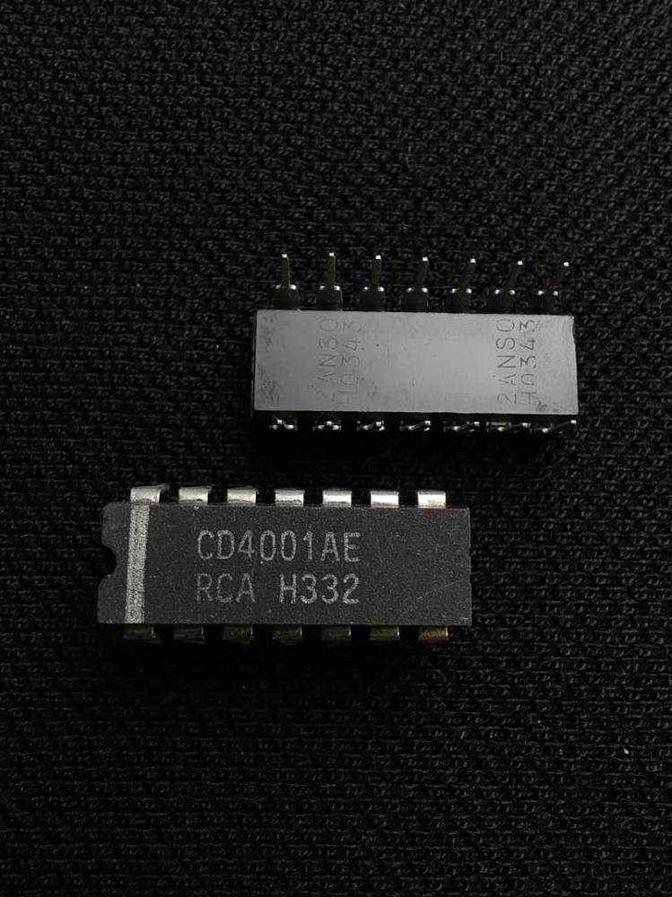 آی سی CD4001AE DIP-14PIN RCA