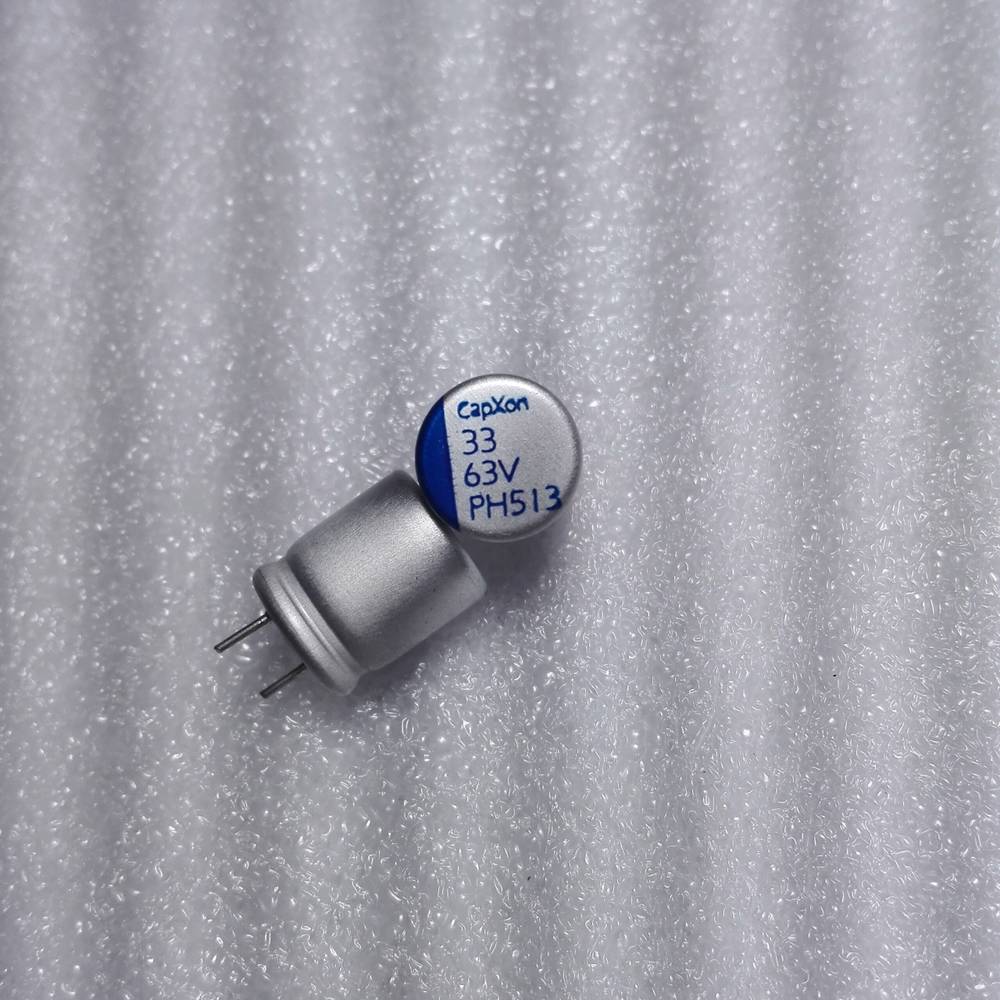 خازن الکترولیت 33uF-63V 10*12 CAPXON SMD