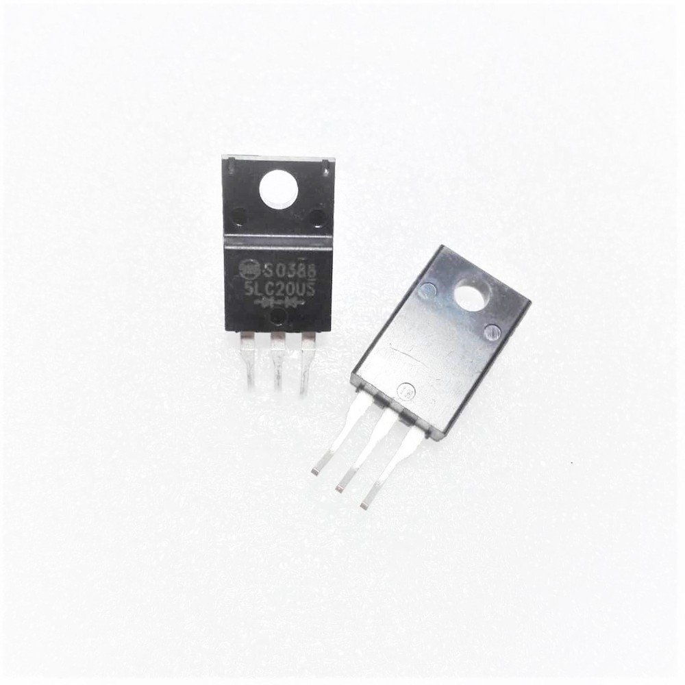 دیود دوبل 5LC20US 200V-2*5A-25NS FAST