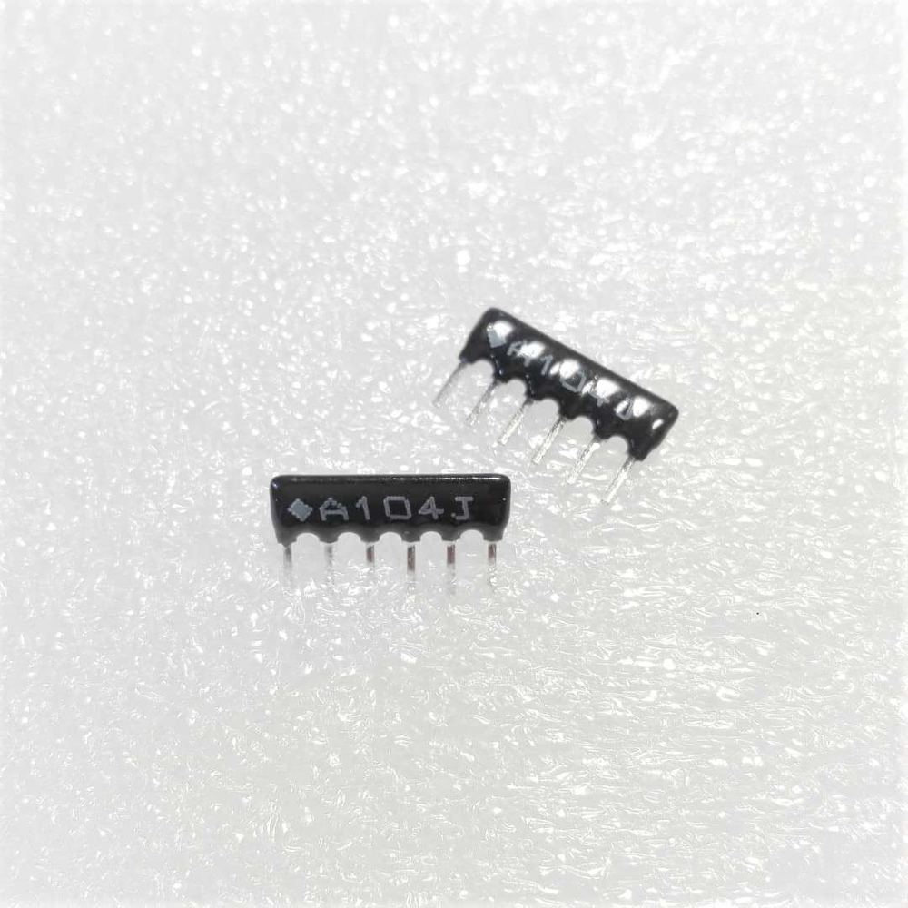 مقاومت اری A06-104JP 100KOHM 1/8W 5% 6PIN