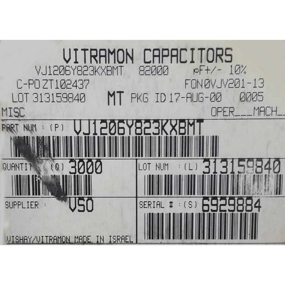 خازن 82NF-50V SMD 1206