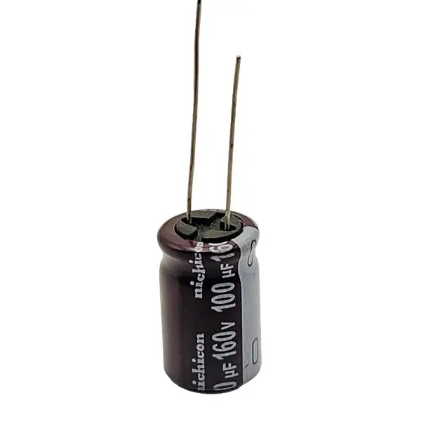 خازن الکترولیت 100UF-160V NICHICON