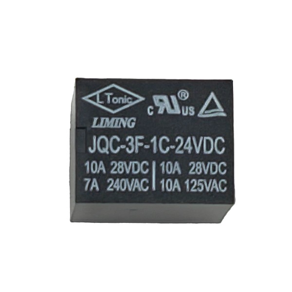 رله 24V-10A-5PIN| JQC-3F-1C-24VDC