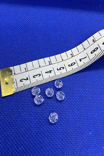 کریستال پلاستیکی سفید سایز 6