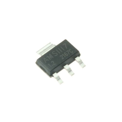 رگولاتور خطی AMS1117-1/2V پکیج SOt-223 اصلی 1.2 ولت