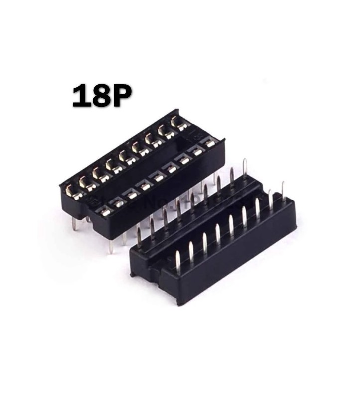 بسته 10 عددی سوکت 18 پایه آی سی IC SOCKET