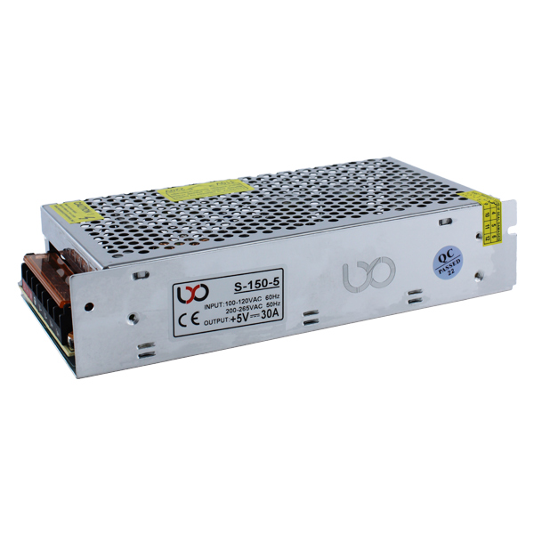 منبع تغذیه 5 ولت 30 آمپر LXO S-150-5