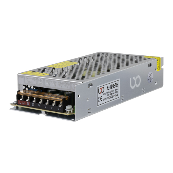 منبع تغذیه سوییچینگ ۳۶ ولت ۵ آمپر LXO S-180-36 | خرید مطمئن از فرالیزر
