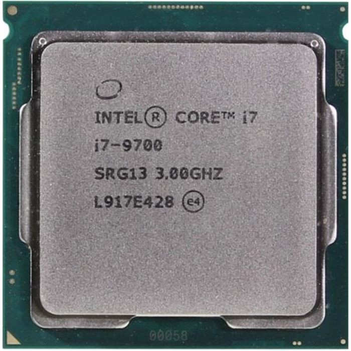سی پی یو اینتل بدون باکس Core i7-9700 CPU
