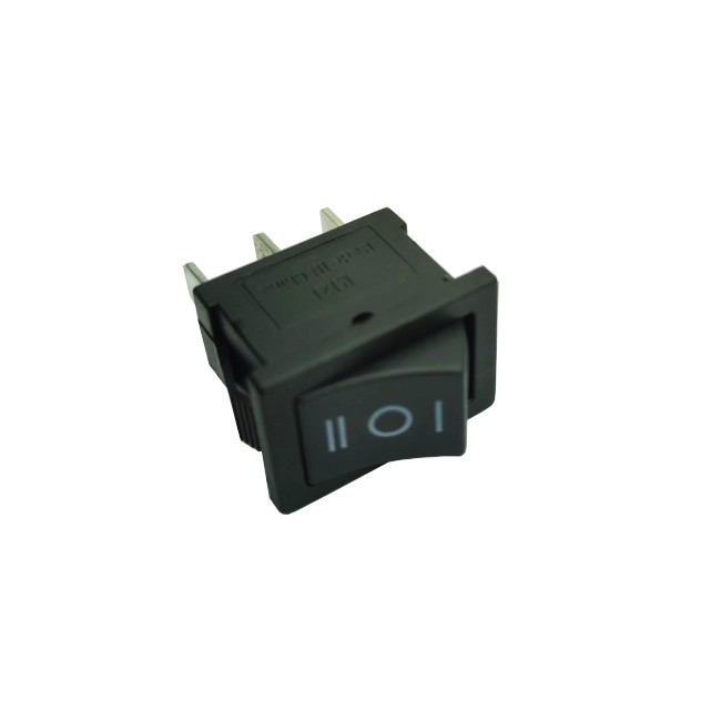 کلید راکر سه حالته کوچک 3 پین - Small three-pin three-position rocker switch