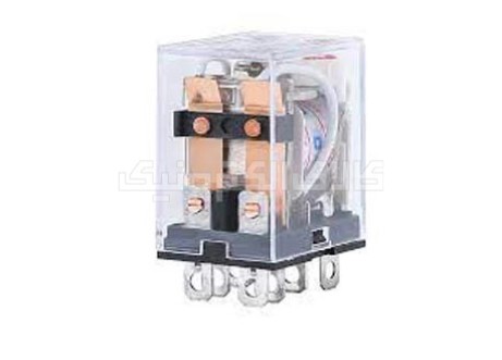 رله ایزومی پایه سوکتی 220 ولت 2 کنتاکت 10 آمپر NHG | JQX-13F-220VAC