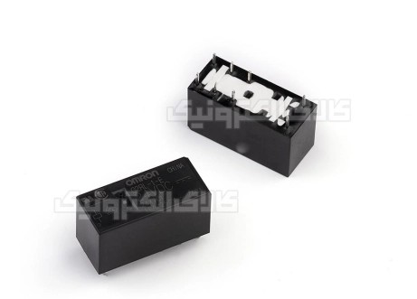 رله کتابی مشکی 24 ولت 1 کنتاکت 16 آمپر OMRON | G2RL-1-E-24VDC