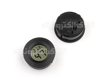 ماژول دماسنج و رطوبت سنج دایره ای HUMIDITY METER (BLACK)