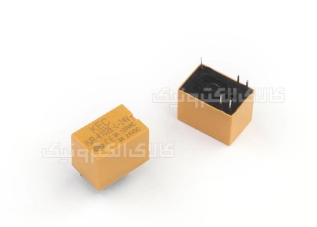 رله بوبین کنار 24 ولت 1 کنتاکت 3 آمپر KEC | HJR-4102E-L-24VDC