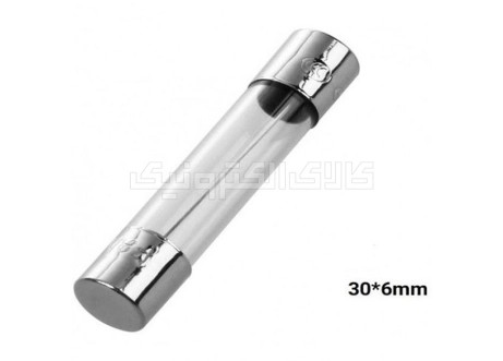 فیوز شیشه ای بزرگ 6 آمپر 30*6 FUSE