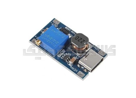 ماژول افزاینده MT3608 با سوکت TYPE-C