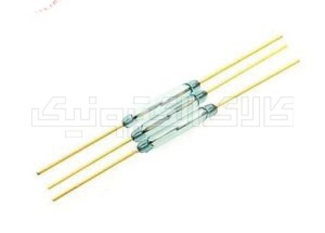 رید رله طلایی روسی 10*2 میلی متر(رید سوئیچ شیشه ای)