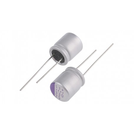 خازن جامد - سالید 22uF / 100V ژاپنی