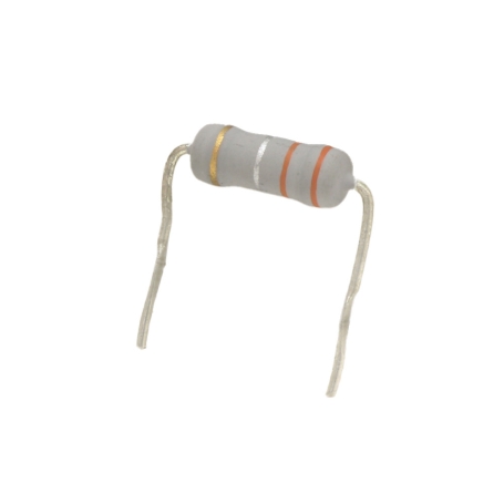 مقاومت متال اکسید ایستاده 0.33 اهم 1W