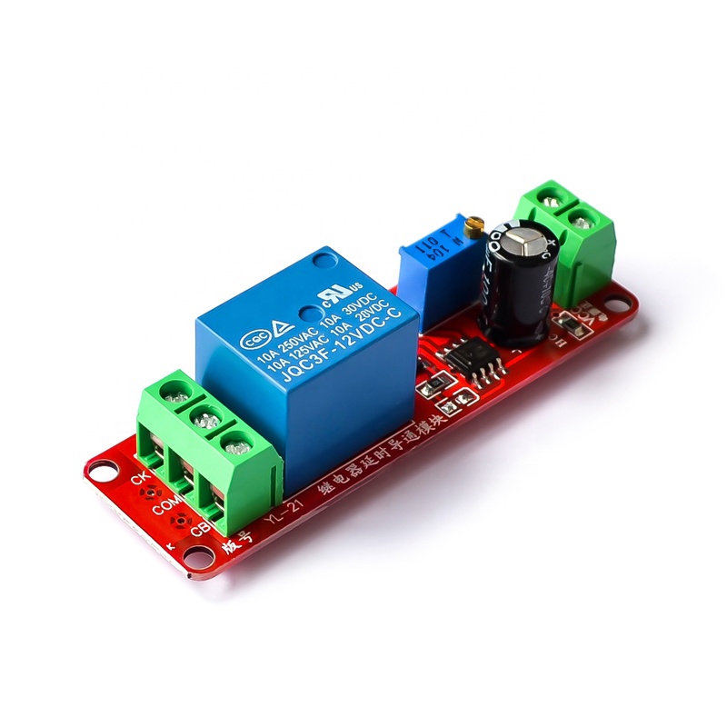 ماژول تایمر با رله 12 ولت 555TIMER TRIGER بدون USB