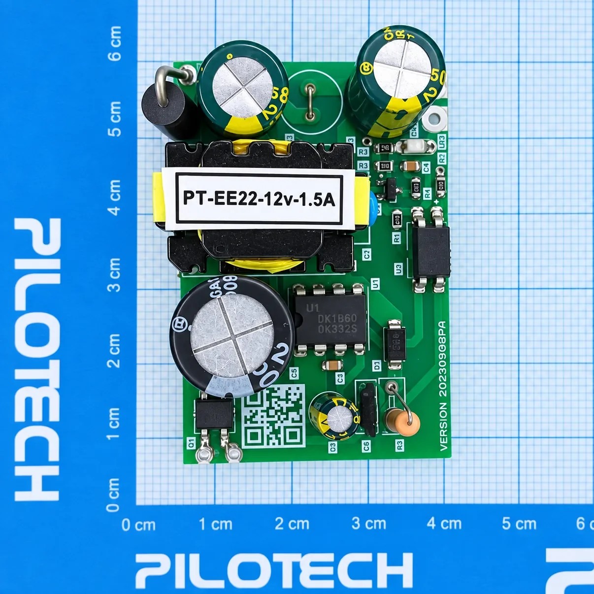 ماژول تغذیه کوچک AC به DC 12V 1500mA