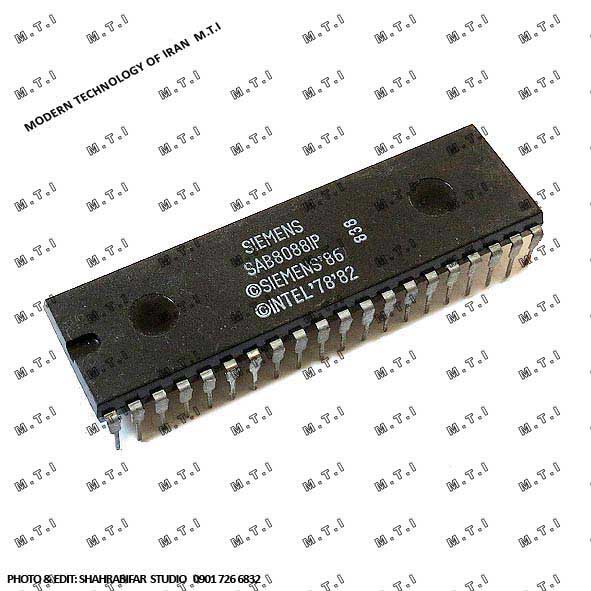 آی سی میکروکنترلر SAB8088IP / SIEMENS GERMANY