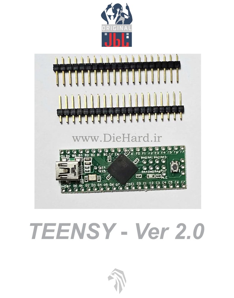 برد پروگرامر تینسی Teensy 2.0 ++