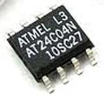 آی سی حافظه ایپرام 4 کیلوبیت AT24C04C-SSHM پکیج SO-8