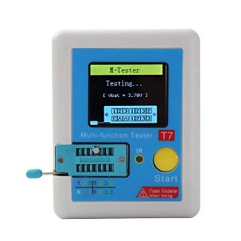 تستر قطعات الکترونیک شارژی همراه با نمایشگر رنگی LCR-T7 - RG_110_21B002_000000_13152