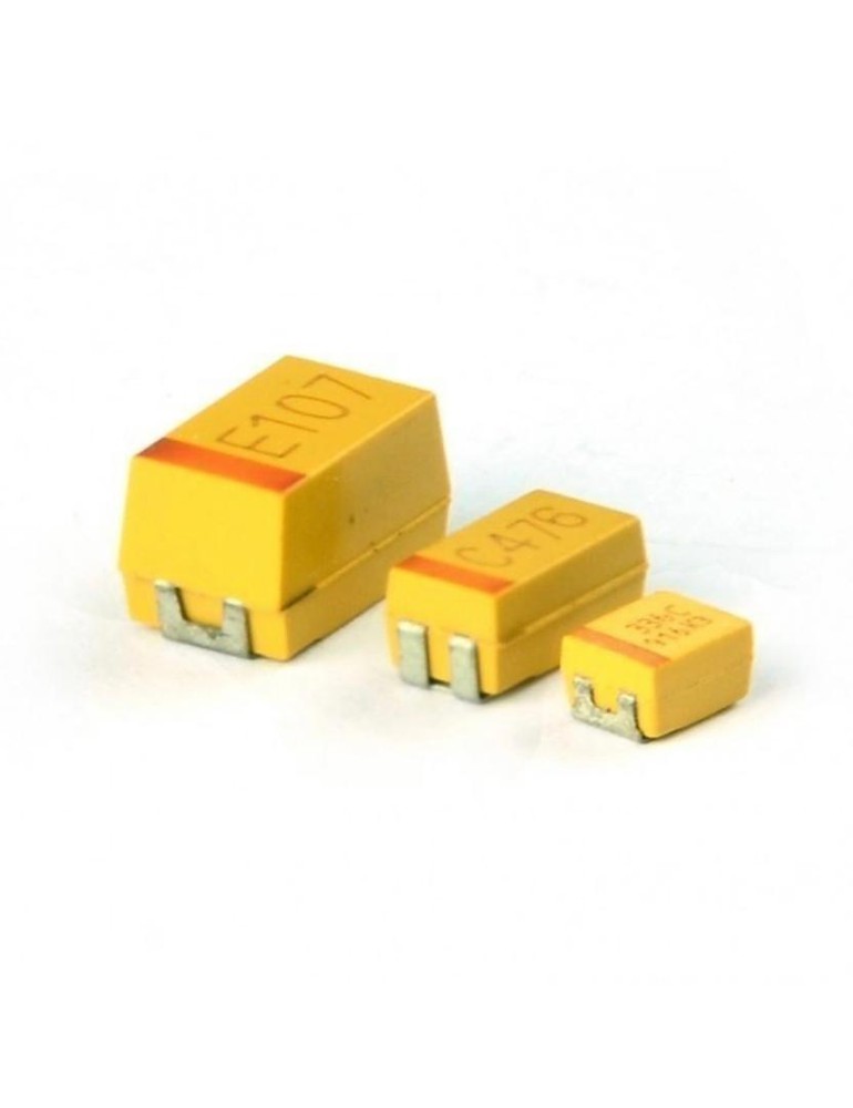 10UF 25V Size D خازن تانتالیوم