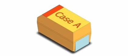 47UF 6.3V Size A خازن تانتالیوم