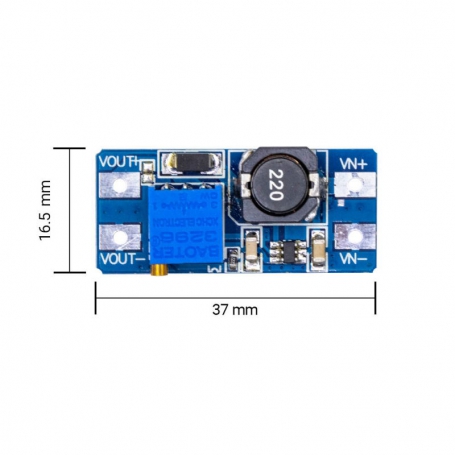 ماژول افزاینده MT3608 5-28V
