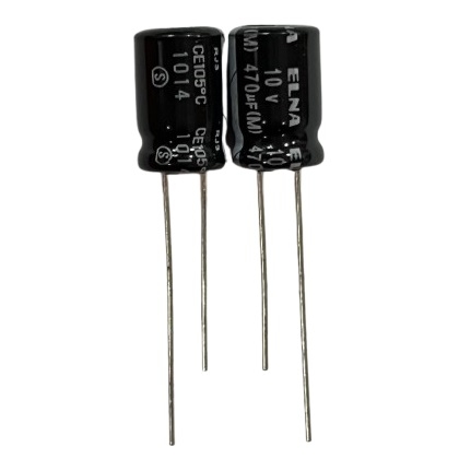 470UF/10V مرغوب برند ELNA