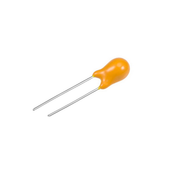 خازن تانتالیوم 10 میکروفاراد - Tantalum Capacitor 10uF 25V 20% Radial - لبخند الکترونیک